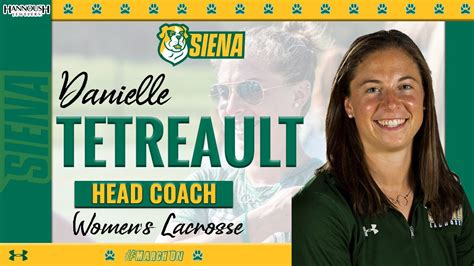 Danielle Tetreault promoted to Siena women’s lacrosse head coach